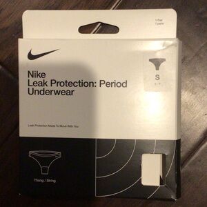 Nike Period Underwear Packaging - White and Black